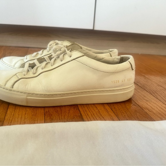 Size 10 white Common Projects. Good condition - Picture 7 of 7